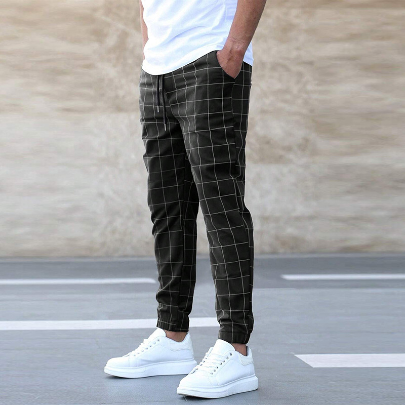 CheckEase Checked Pants