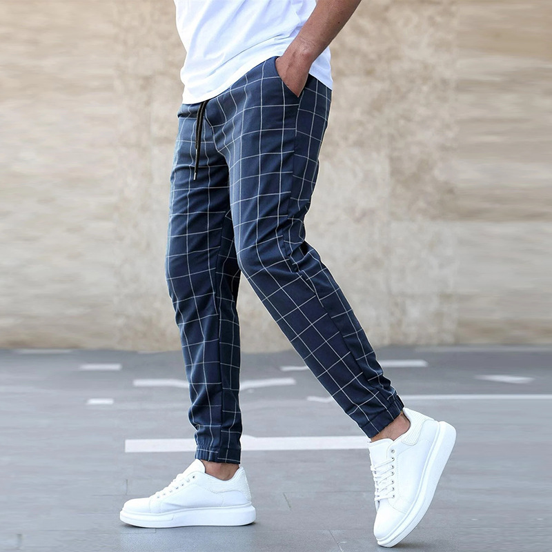 CheckEase Checked Pants
