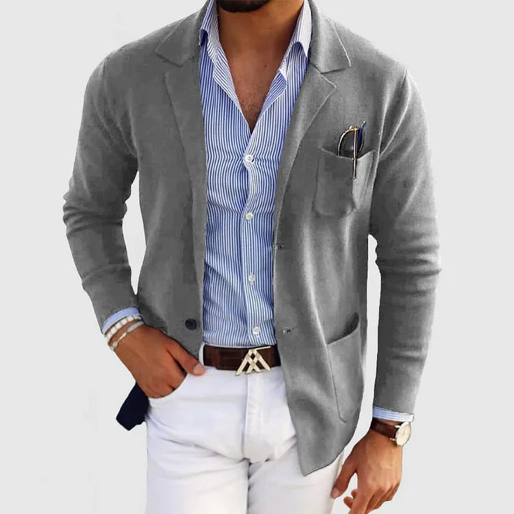 Avarati Men’s Classic Blazer – Lightweight Tailored Fit Jacket for Business Casual & Events
