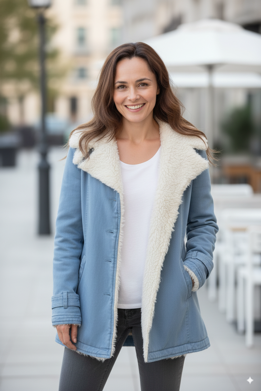 Avarati Everleigh Women’s Sherpa Lined Fleece Jacket