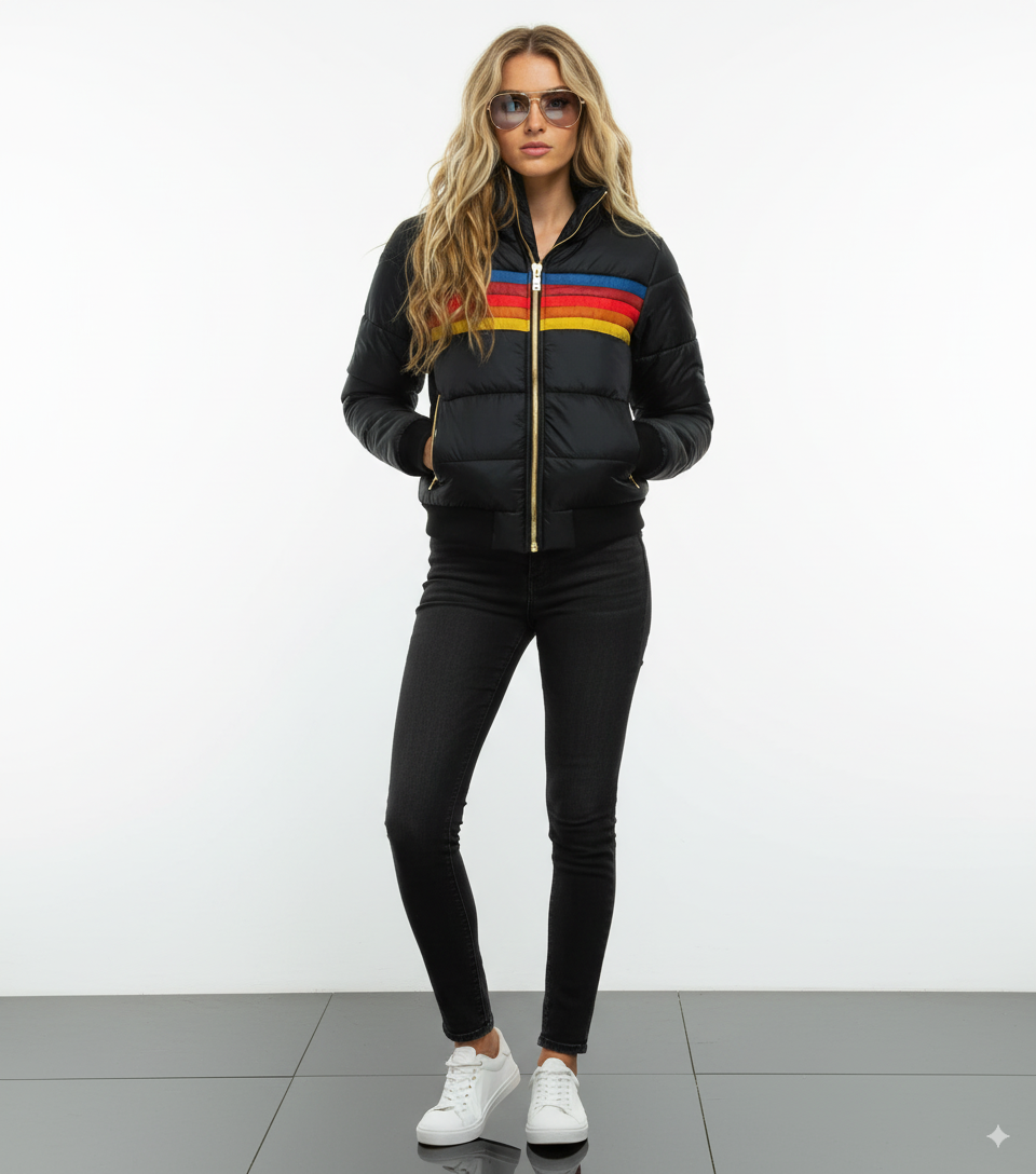 Avarati Retroblock Puffer Jacket