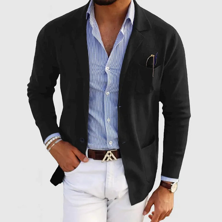 Avarati Men’s Classic Blazer – Lightweight Tailored Fit Jacket for Business Casual & Events