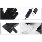Premium Winter Waterproof Gloves - Heated Electric Gloves with Touch Screen Sensor-AVARATI
