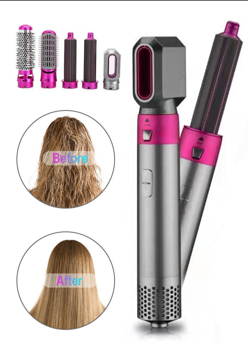 Professional Supersonic Blow Hair Dryer - 5-in-1 Airflow Blow Dryer-Essentials-AVARATI